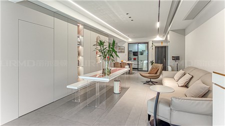 13.8w打造现代简约风格的家112m² | 丽尔曼顿全房全屋定制